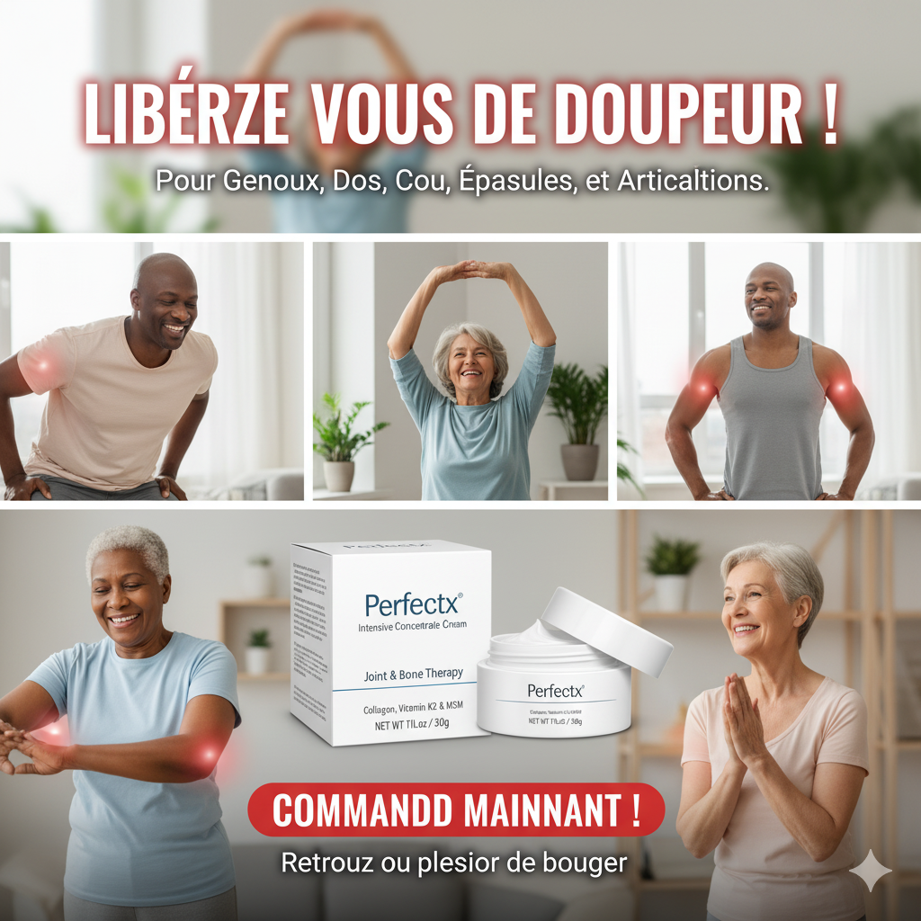Perfectx – contre les douleurs d'articulations, rhumatismes & muscles