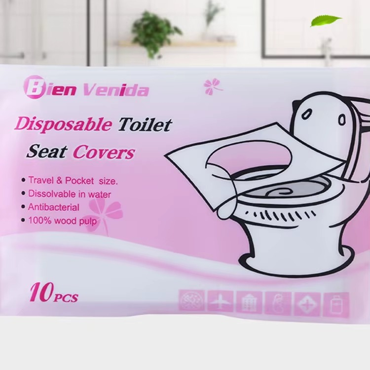 couvre-siège de toilette jetables contre les infections