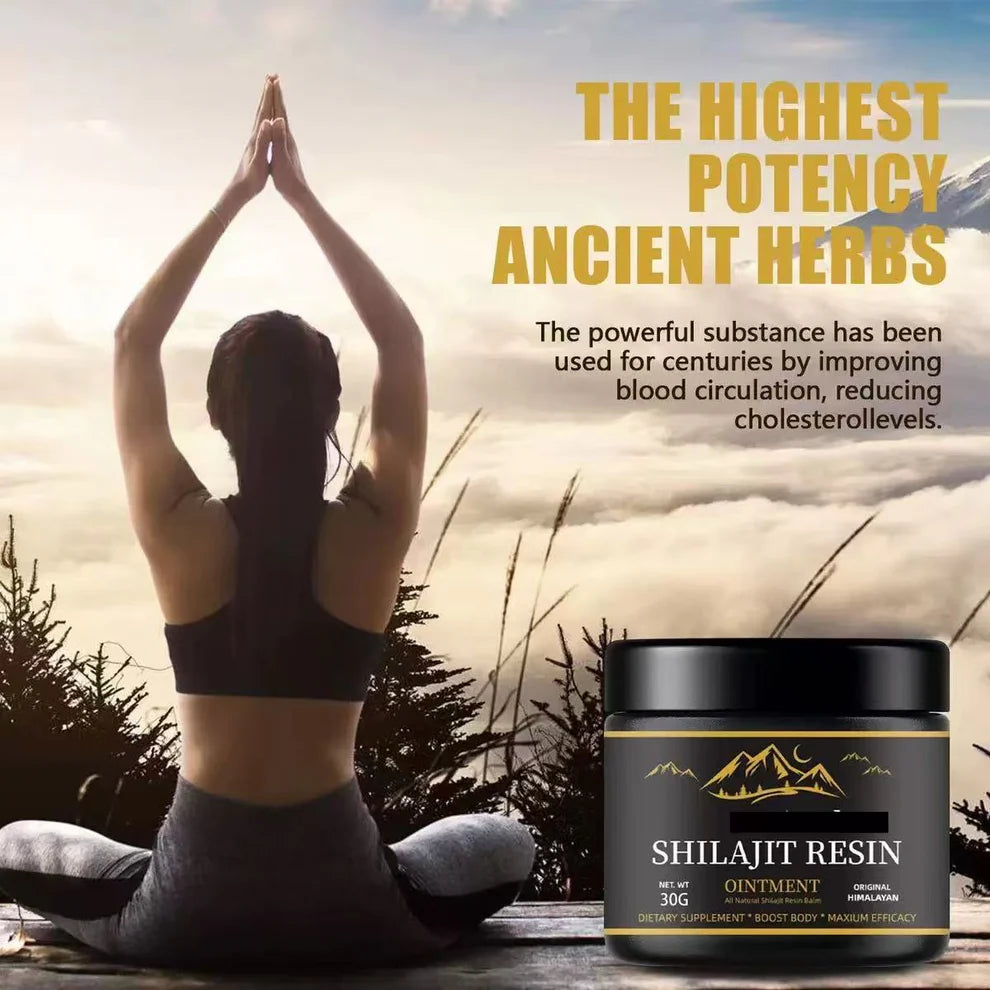 Shilajit Pure Force – Résine Himalayenne Premium – énergie, anti-stress et san.té