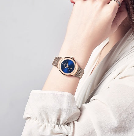 NAVIFORCE Luxury Rose Gold Women's Watch