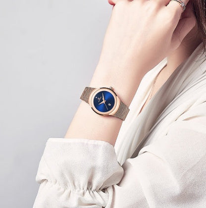 NAVIFORCE Luxury Rose Gold Women's Watch