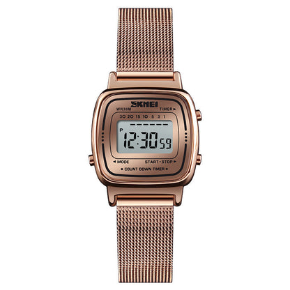 Elegant Steel Mesh Strap Women’s Watch