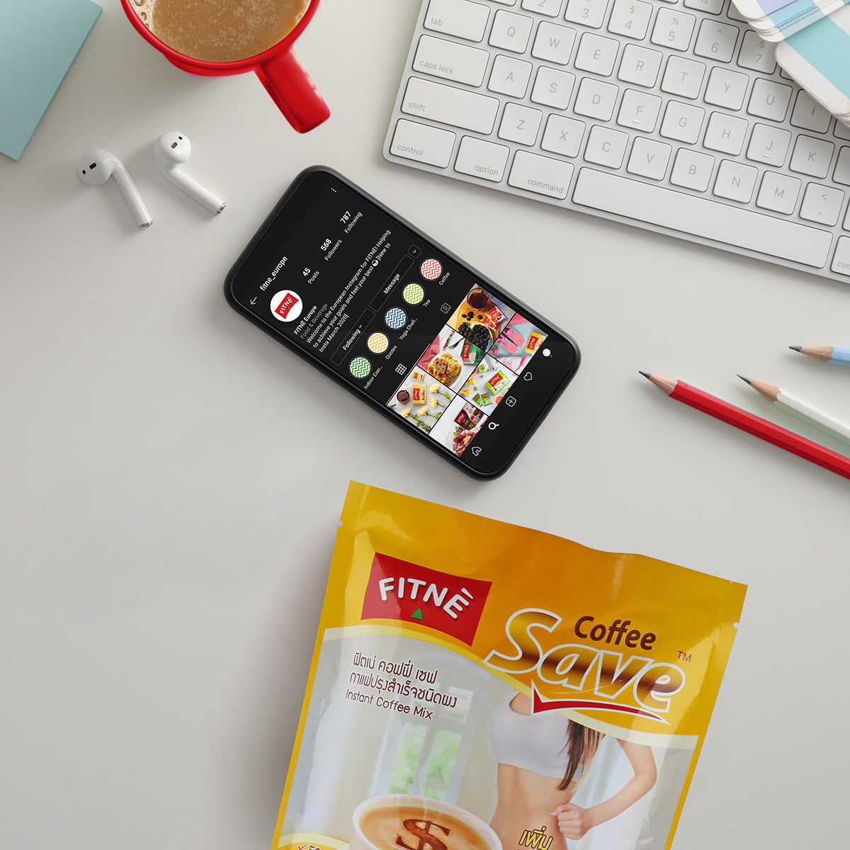 FITNÉ Coffee Save: Ton allié minceur au goût irrésistible