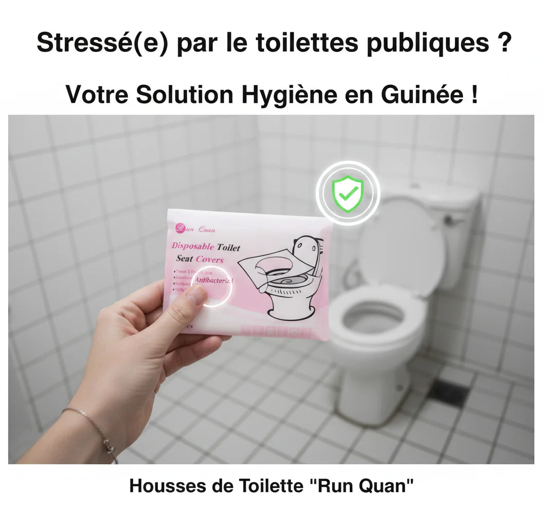 couvre-siège de toilette jetables contre les infections