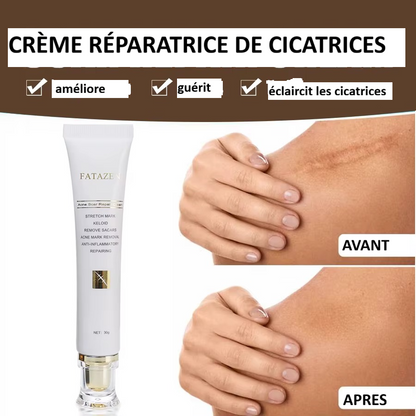 ✨ FATAZEN™ Crème Réparatrice Bio – Anti-Acné, Vergetures & Cicatrices | Soin Naturel Multi-Action ✨
