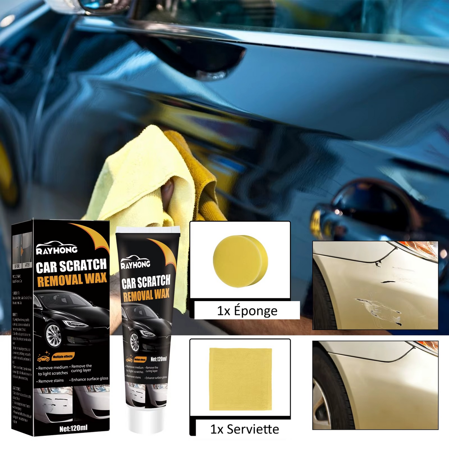 Rayhong – Dites Adieu aux Rayures sur vos voitures, Bonjour à l'Éclat!