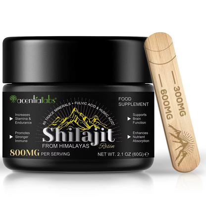 Shilajit Pure Force – Résine Himalayenne Premium – énergie, anti-stress et san.té