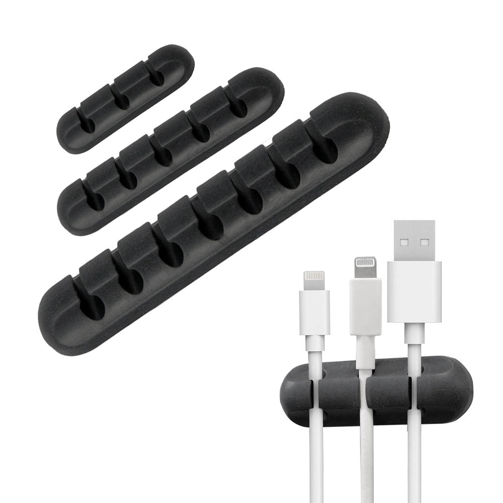 support câble en Silicone (Paquet de 3 pièces)