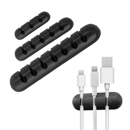 support câble en Silicone (Paquet de 3 pièces)